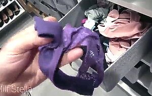 Stepmom caught me smelling her lingerie & fucked me in the matrix - milf stella freebie