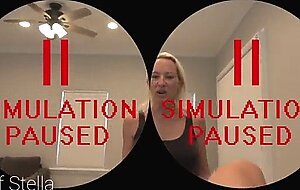 Stepmom caught me smelling her lingerie & fucked me in the matrix - milf stella freebie