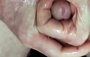 Vieil Homme Se Masturbe