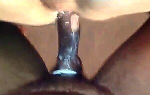 Black Cock Bareback for Amateur Interracial Couple
