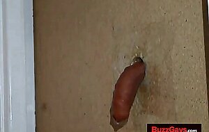 Glory Hole Amateur Takes on Big Cocks