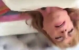 Bareback Blonde Crossdresser Kim Fucked Hard
