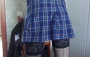 Shy Russian Amateur Gives a Blowjob