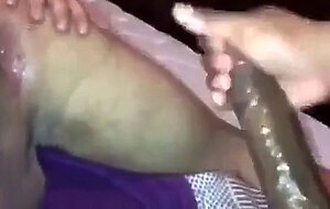 Big Black Cock Barebacks Latin Amateur for Creampie Booty