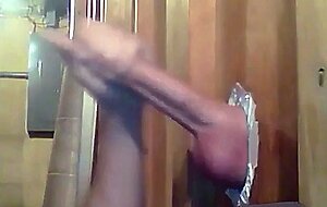 Amateur Glory Hole Blowjob with Big Cock Cumshots