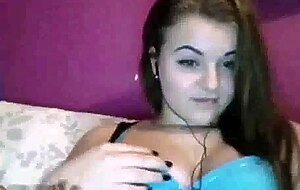 Polish 18-Year-Old With Big Natural Tits on Webcam HD