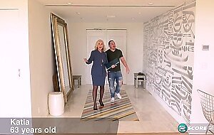 60Plus realtor Katia fucks 23-year-old client
