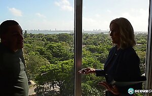 60Plus realtor Katia fucks 23-year-old client