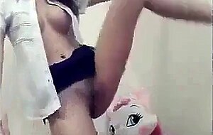 Thai Girl Pussy Play on Webcam