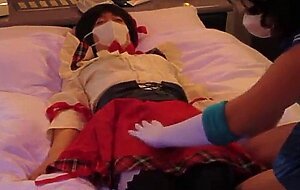 Asian Crossdressers Give a Helping Hand to Each Other