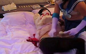 Asian Crossdressers Give a Helping Hand to Each Other