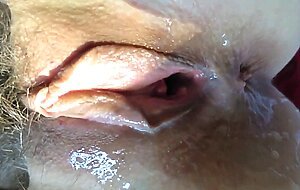 POV Sensual Fuck - Cum Inside Her Gaping Pussy with Big Labia