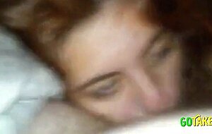 Beautiful Girl Sucks and Swallows