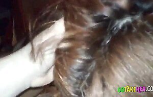 Beautiful Girl Sucks and Swallows