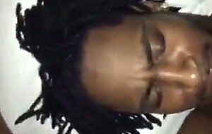 Black Amateur Takes Big Cock, Gets Facial