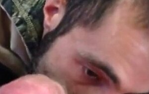 Big Cock Blowjob - He Swallows My Load