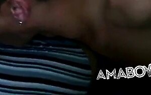 Big-Cock Amateur Gets a Blowjob from Buddy
