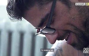 French Amateur Gaby Gives Pornstar Blowjob And Rides Him Like A Pro - AMATEUR EURO