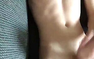 Femboy Masturbating Solo
