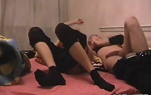 Passionate teenager tanya enjoys honey pot stretch