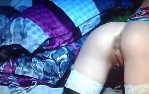 Anal and Pussy Play with Dildos and Balls