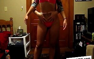 College Roommates: Amateur Blonde Teen's Blowjob