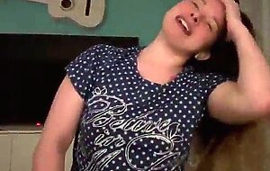 Natural homemade fuck with cute wife