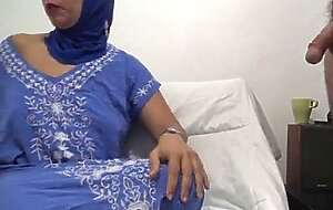 Taboo family: french muslim stepmother watching and touching her virgin stepson