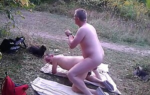 Bareback Gay Couple's Adventure at Birkensee Lake