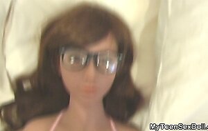 Sexy Pink Doll Fisting