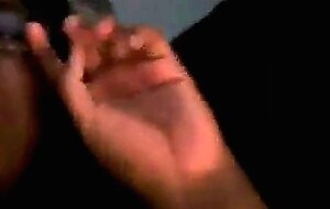 Naked Workout with a Black BBW Amateur on Webcam