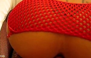 Preparing my wifes anal hole