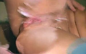 Blonde whore Tianna loves to squirt with pleasure as she fucks