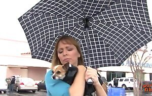 Blonde sexy stepmom seduces her stepson to try his BBC