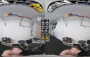 VIRTUAL PORN - Bess Breast Learns How To Play Drums & Playing With A Dick At the Same Time