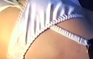 Amateur cd in sweet lingerie