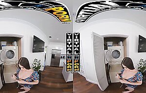 VIRTUAL PORN - Your Step Sister Josie Tucker Spills Water All Over Her Tits & Lures You To Fuck her