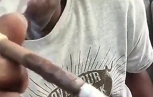 Extra Flavor: Black Amateur Twink Masturbating