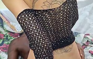 Realizei meu sonho,ser arrombada por dois negoes dotados