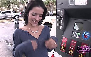 Brandy Bares Her Hot Pussy In Public