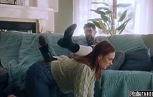 Guy finds submissive wife and her ebony bff in fetish gear