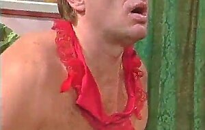 Busty nurse takes off red panties and rides horny doctor's hard cock in his office
