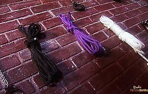 Two big tits bitches were holding an asian guy in a cell