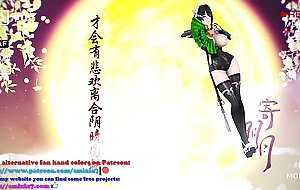 Ying Zhao Aether Gazer Hentai Undress Dancing Big Boobs Bouncing Chinese Girl MMD 3D