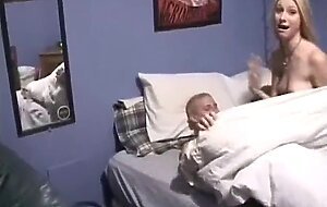 College Party with Hot Blonde Sex