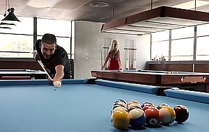 Pool hall milf, Alena Croft