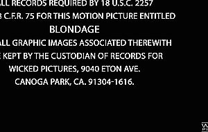Blondage scene 1, Sarah Vandella