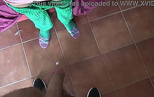 Turkish stepmother shows her hairy pussy and asshole to 18 year old stepson