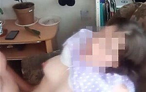 Picked up the dress and fucked the pregnant wife and cum on her stomach. i got an orgasm from a big