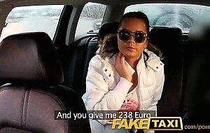 FakeTaxi Hot 19 year old in taxi cab scam